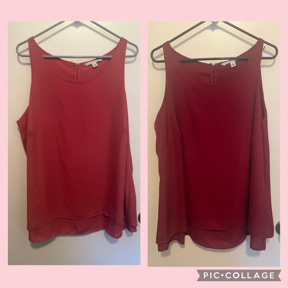 2 Lifestyle Attitude flyaway tank tops